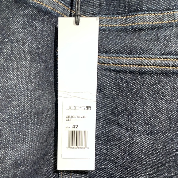 JOE'S JEANS MENS THE BRIXTON ELMER DARK BLUE STRAIGHT + NARROW SIZE 42 X 32 NWT - Picture 11 of 11